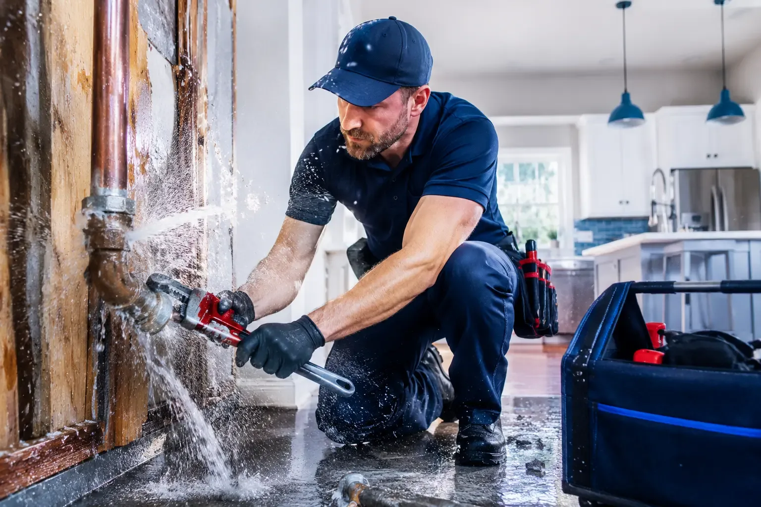 Local emergency pipe repair professionals in Woodburn, KY